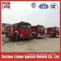 Howo fire fighting truck 6x4 drive 10t